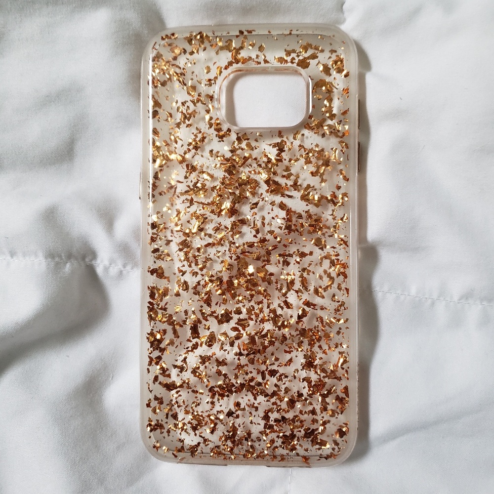 Karat Rose Gold Samsung Galaxy s7 Edge phone case